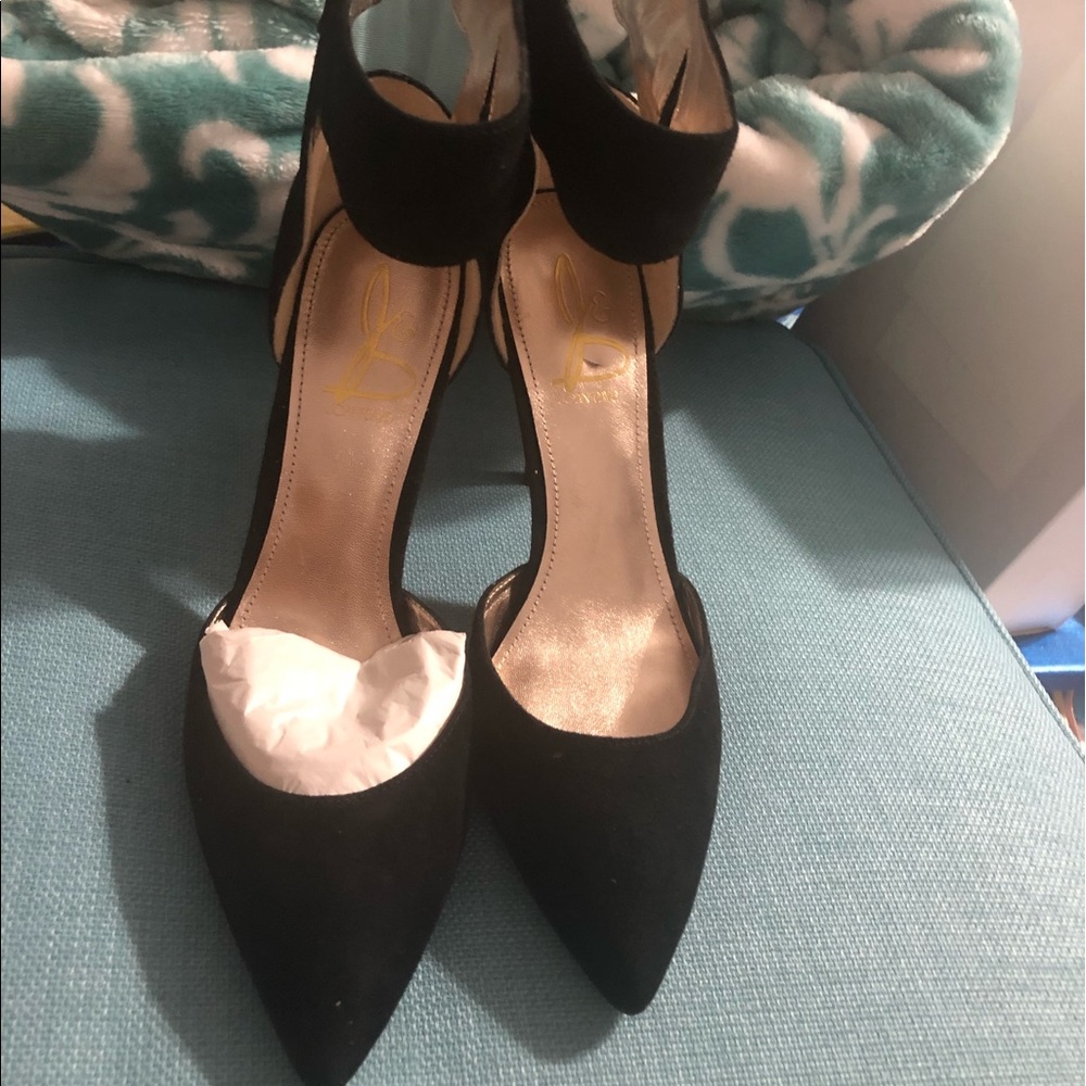 New Joan & David Suede Heels Sz 7.5